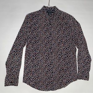 Patterned Perry Ellis Shirt (Small)